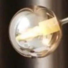 HALO DESIGN 920037 | GLASS FOR ATOM AMBER Ø9CM    