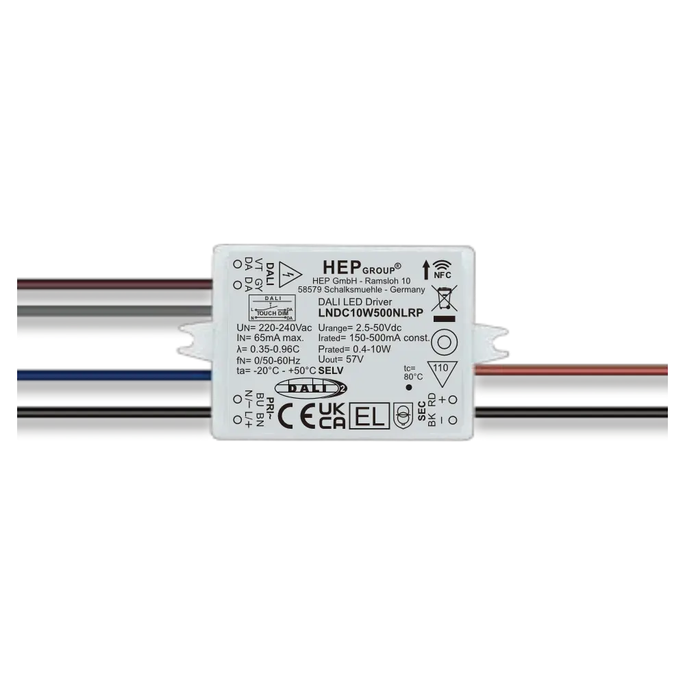HEP 11002000271 | LNDC10W500NLRP NFC (DALI-2 DT6)
