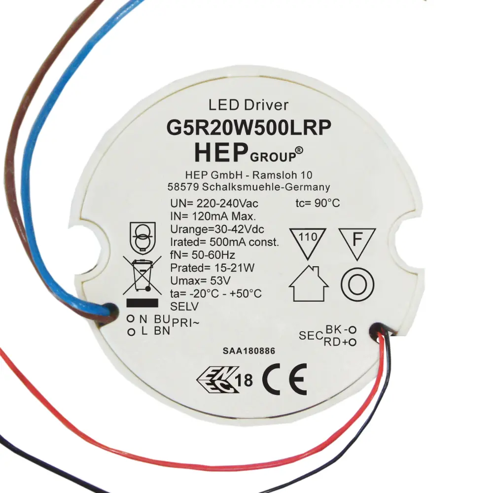 HEP 11003000047 | LED DRIVER CC G5S40W1050LRP (NOT DIMMABLE)