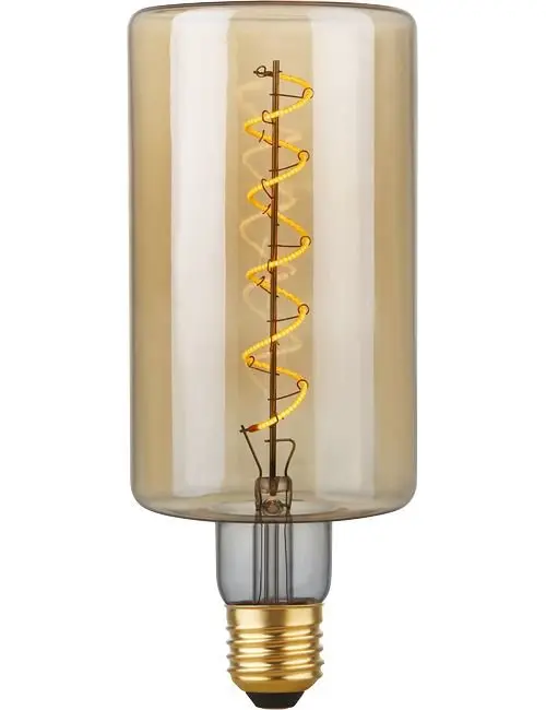 SPL LIGHTING LC279004005 | LED E27 FILA FLEX BOTTLE 90X215 230V 240LM 4W 922 AC GOLD DIM