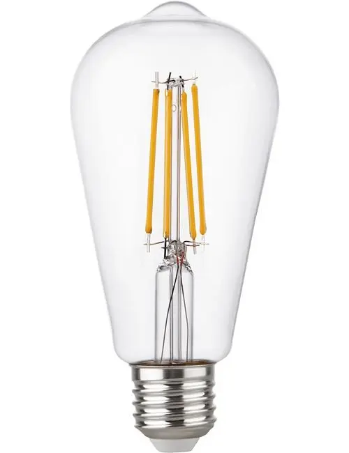 SPL LIGHTING LT276447002 | LED E27 FILA RUSTIKA ST64X140 230V 470LM 4.7W 925 AC CLEAR DIM