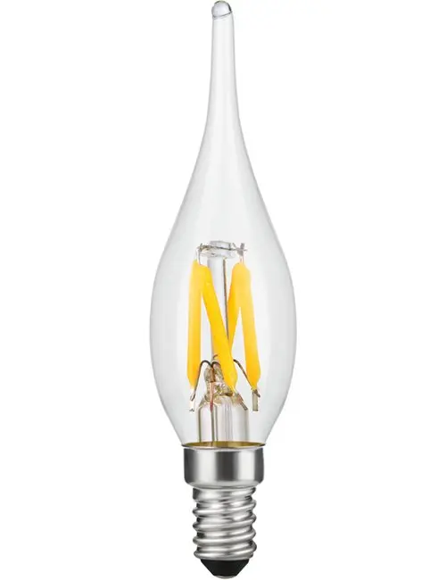 SPL LIGHTING LX102322802 | LED E10 FILA MINI TIP CANDLE C23X90 230V 100LM 1.5W 925 AC CLEAR N-DIM