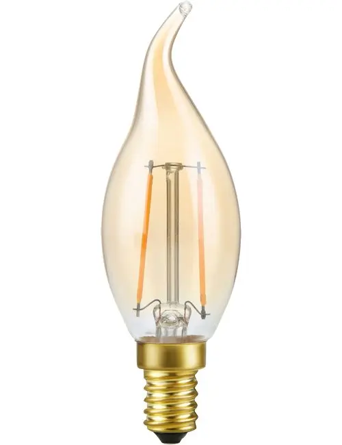 SPL LIGHTING LT149325015 | LED E14 FILA TIP CANDLE C35X110 230V 250LM 2.9W 922 AC GOLD DIM