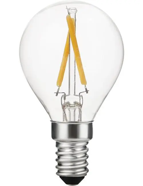 SPL LIGHTING LX023831502 | LED E14 FILA BALL G45X75 230V 120LM 2W 925 AC CLEAR DIM