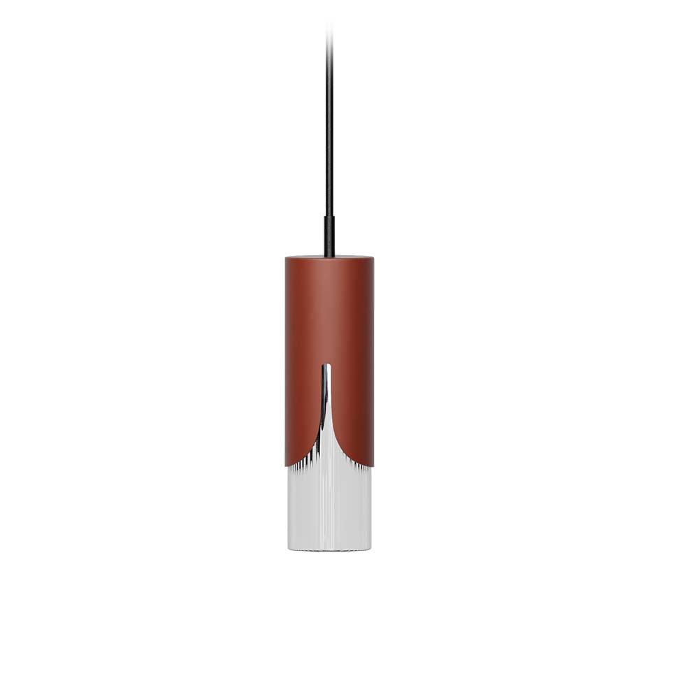ROBIN 11000 | BISEL PENDANT M - MATTE TERRACOTA