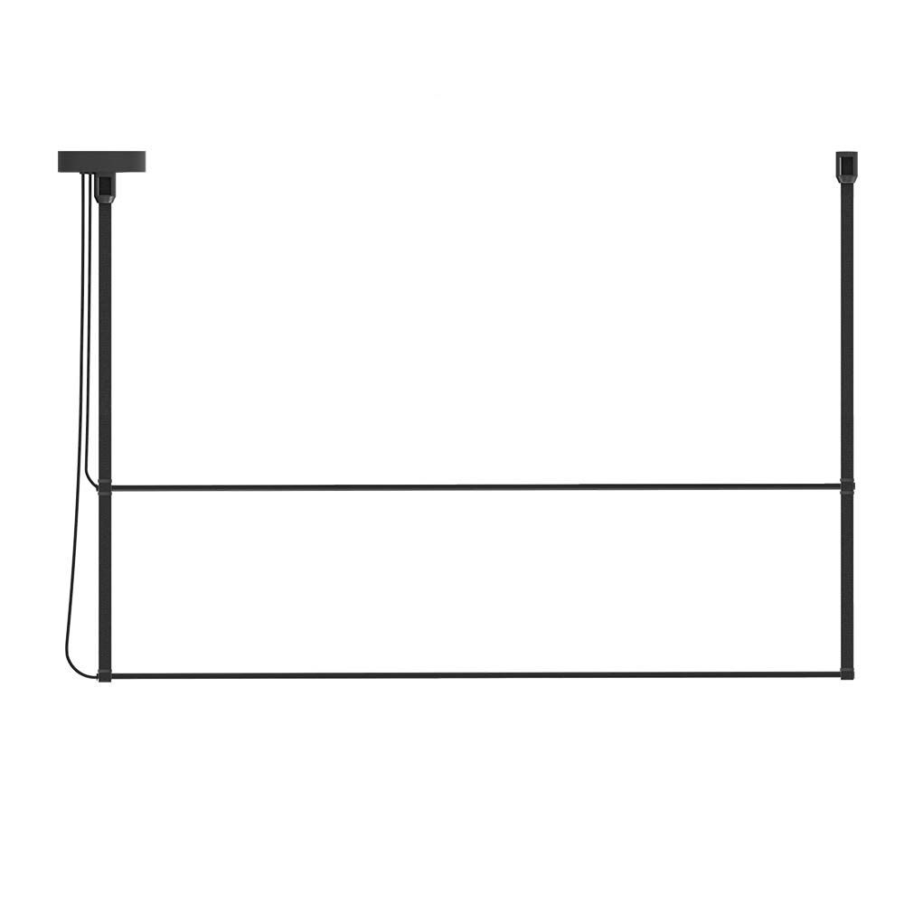 ROBIN 10409 | RENÉ PENDANT HORIZONTAL DUO 120 - MATTE BLACK