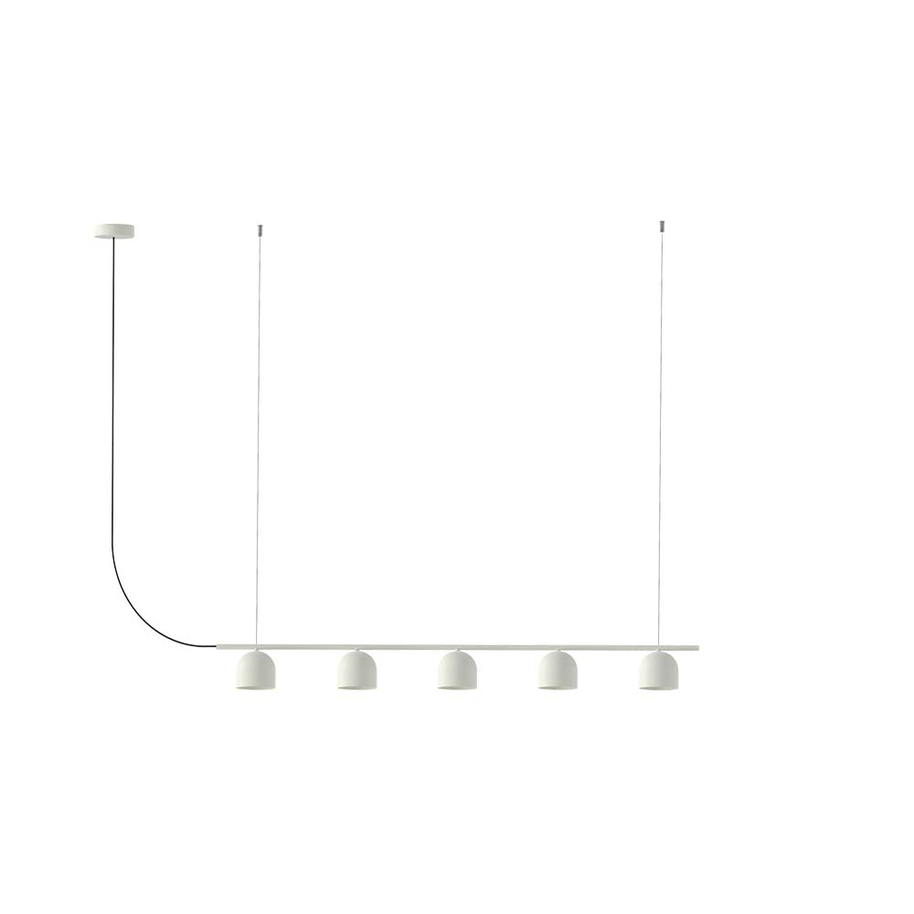 ROBIN 10287 | RIO PENDANT CHANDELIER LINEAR 9 - MATTE WHITE