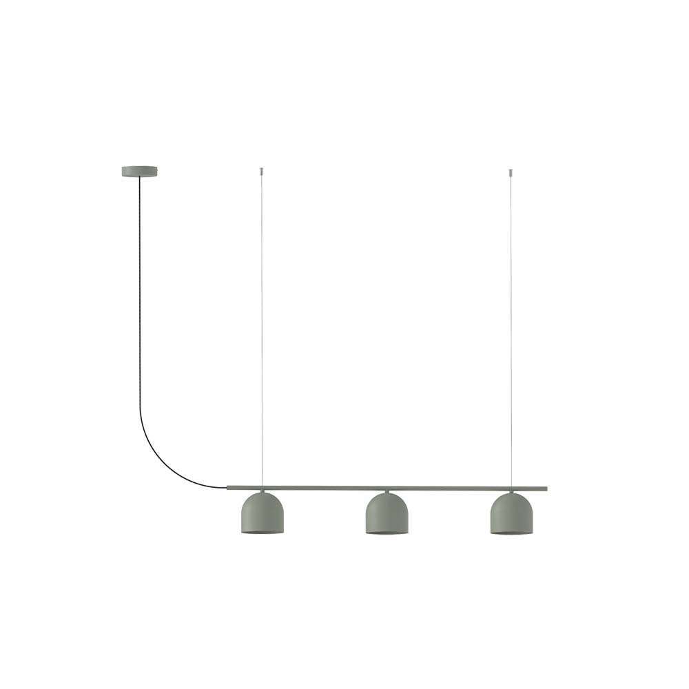 ROBIN 09120 | RIO PENDANT CHANDELIER LINEAR 3 - GREEN