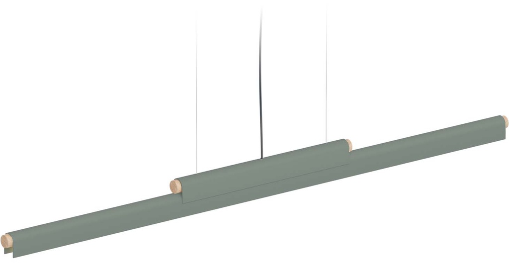 ROBIN 10492 | RUDI PENDANT 27K - MATTE GREEN