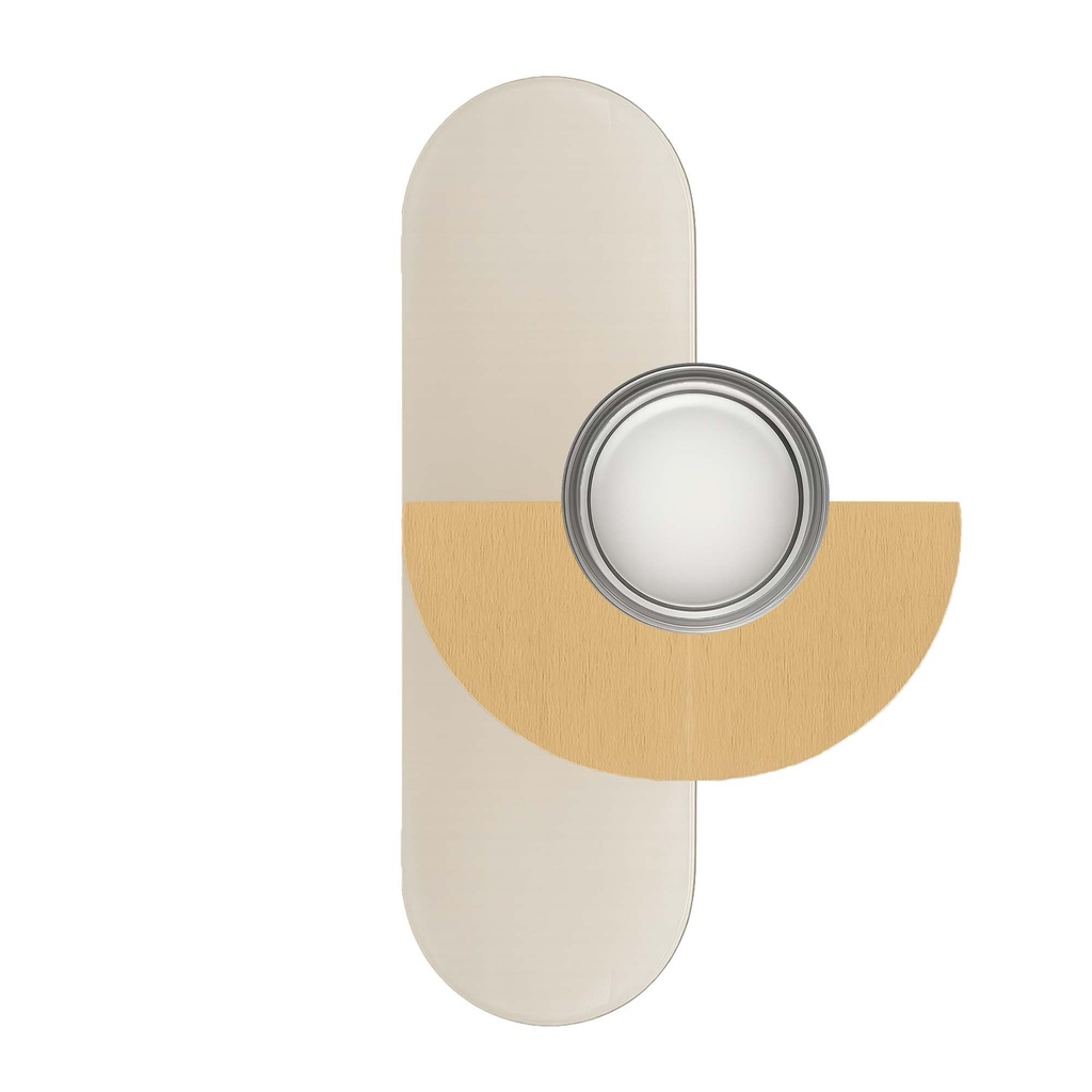 ROBIN 11550 | BRERA WALL ARCO MEZZO - BRUSHED PALE GOLD