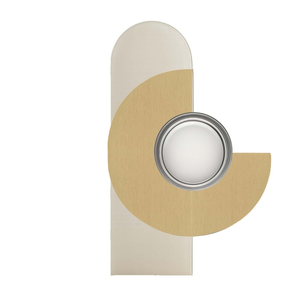 ROBIN 11628 | BRERA WALL LINEA TREQUARTI - BRUSHED PALE GOLD