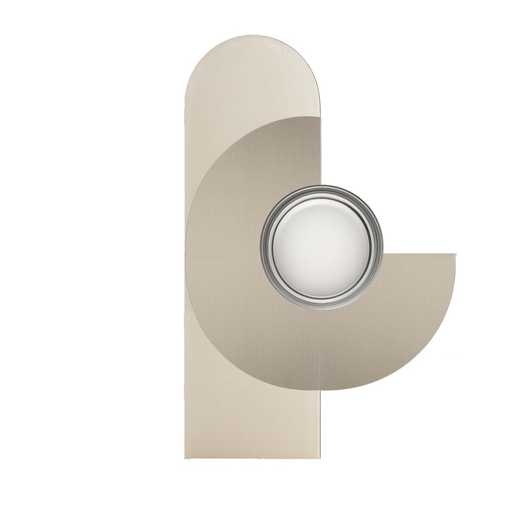 ROBIN 11659 | BRERA WALL LINEA TREQUARTI - BRUSHED WARM STEEL