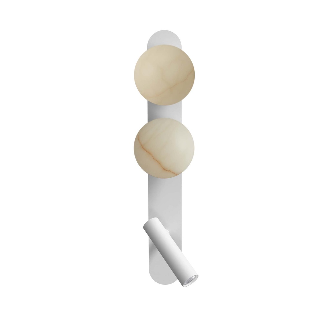 ROBIN 10607 | BUBBLE WALL ALABASTER - MATTE WHITE