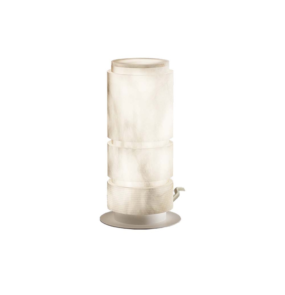 ROBIN 12021 | BOWIE TABLE - ALABASTER