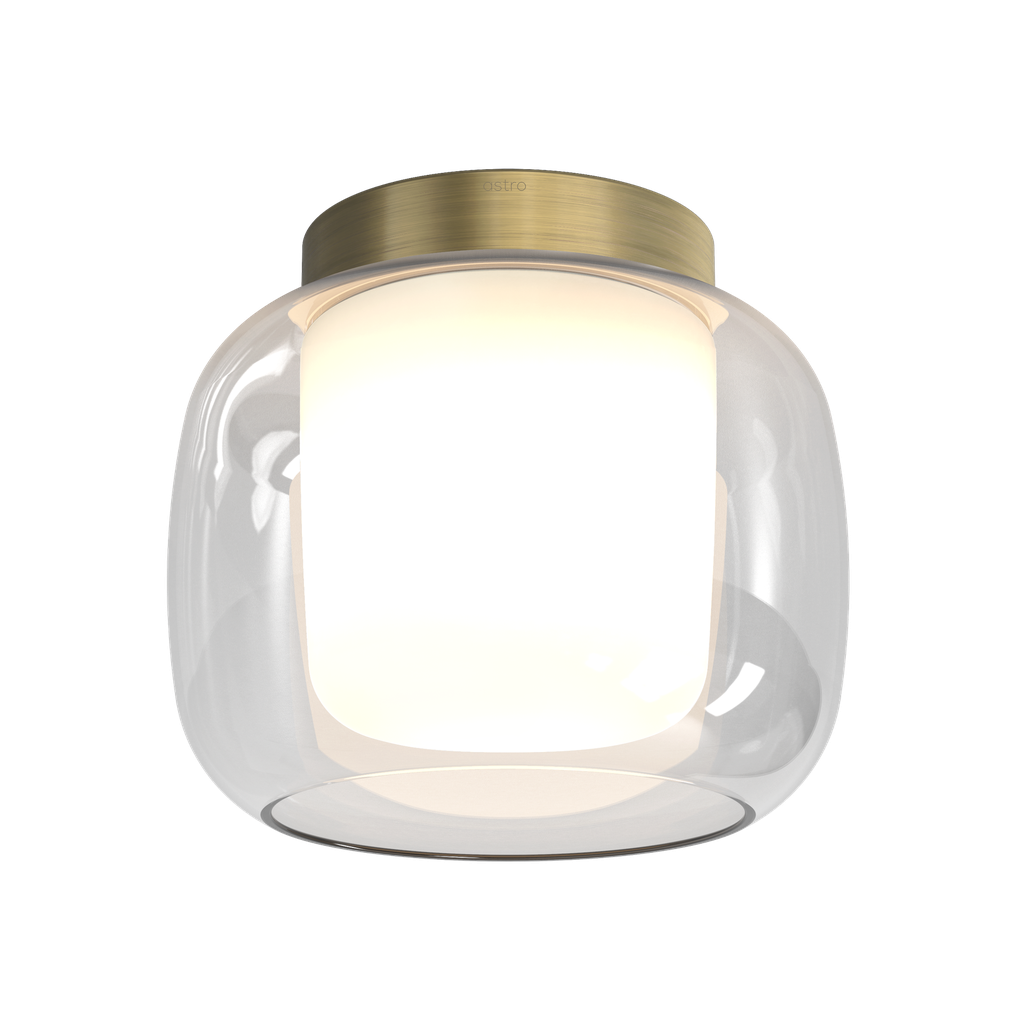 ASTRO LIGHTING 1450015 | AQUINA CEILING 240 - MATT BRUSHED BRASS