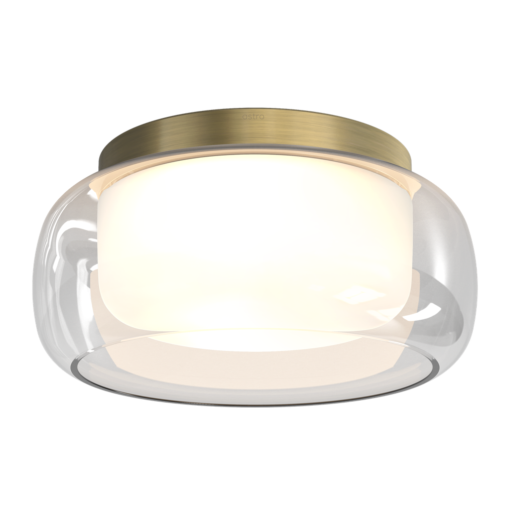 ASTRO LIGHTING 1450016 | AQUINA CEILING 360 - MATT BRUSHED BRASS