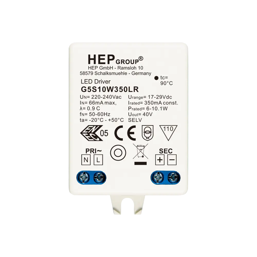 HEP G5S10W500LR | G5S 10W 700MA 13−20 VDC 6.5−10W