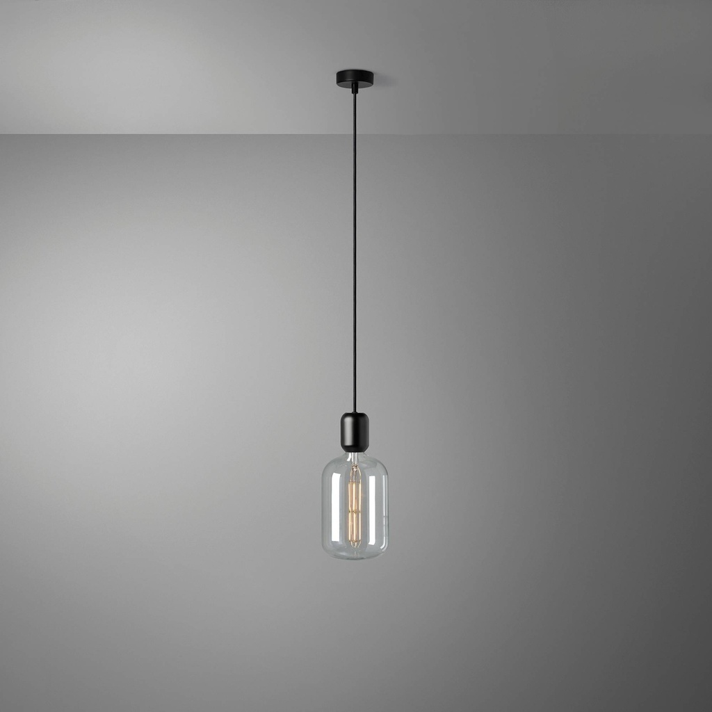DAYLIGHT 810094.00A | ELBA PENDEL CAR BLACK CARAMELLA 150X314 CLEAR