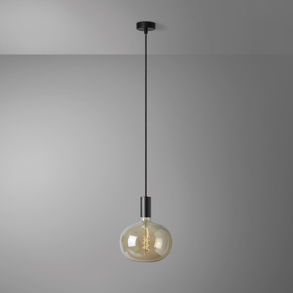 DAYLIGHT 810258.00A | ELBA PENDEL CRI BLACK ELLIPSE 220X235 GOLD