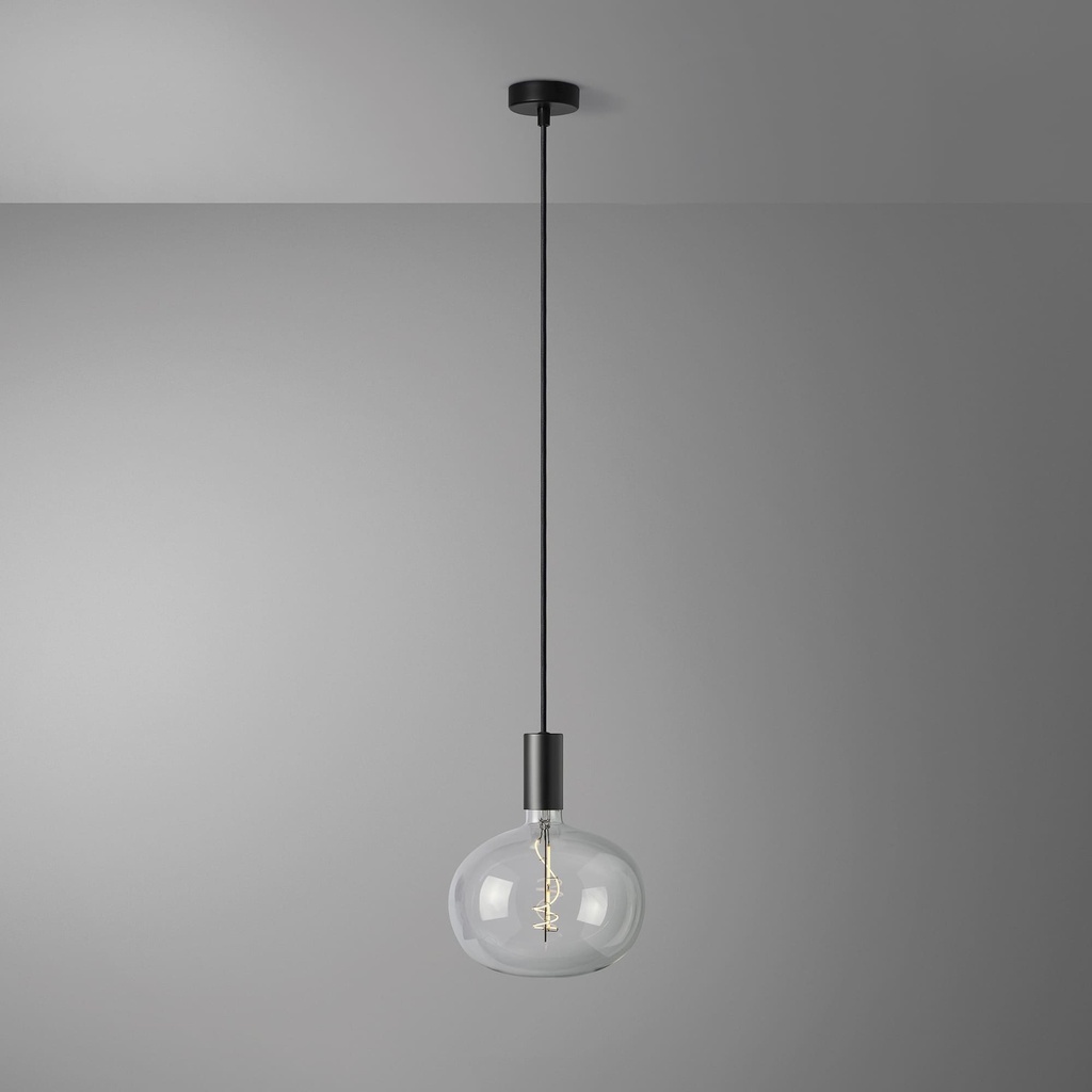 DAYLIGHT 810257.00A | ELBA PENDEL CRI BLACK ELLIPSE 220X235 CLEAR