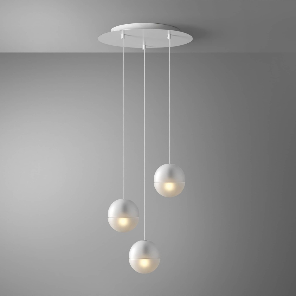 DAYLIGHT 810359.00A | PERFETTA LED PENDEL 3 CADUTE SATIN