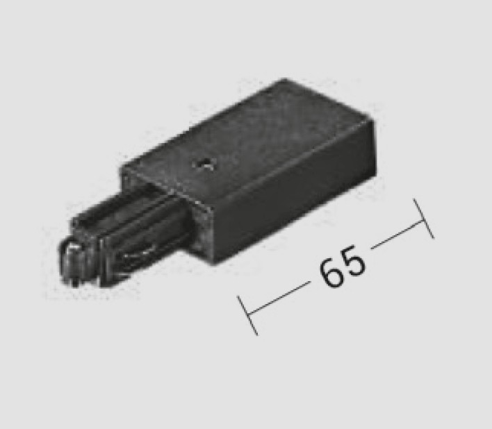 DAYLIGHT DL-6002-DX-N | TESTATA ALIMENTAZIONE DESTRO BLACK