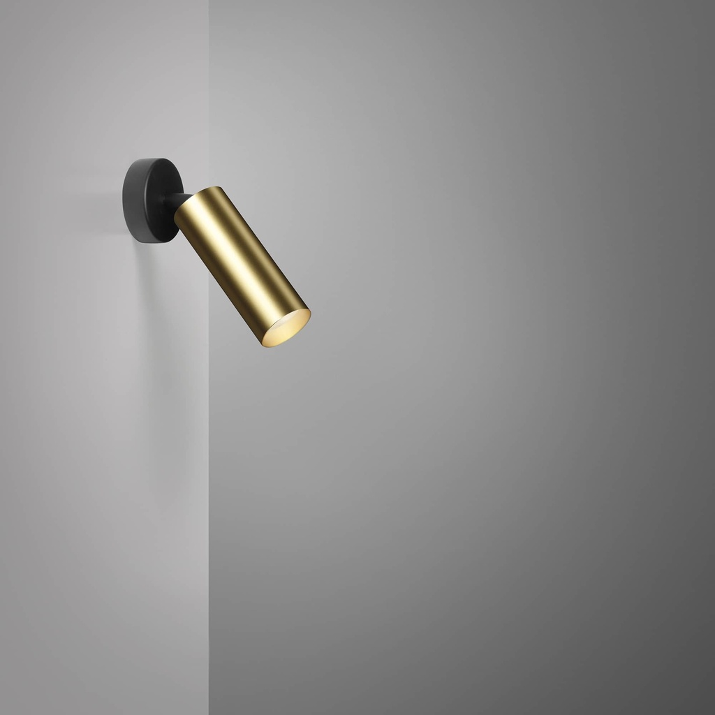 DAYLIGHT 590079.00A | TUBOSA PARETE DIREZIONABILE H150/55 GU10 ORO