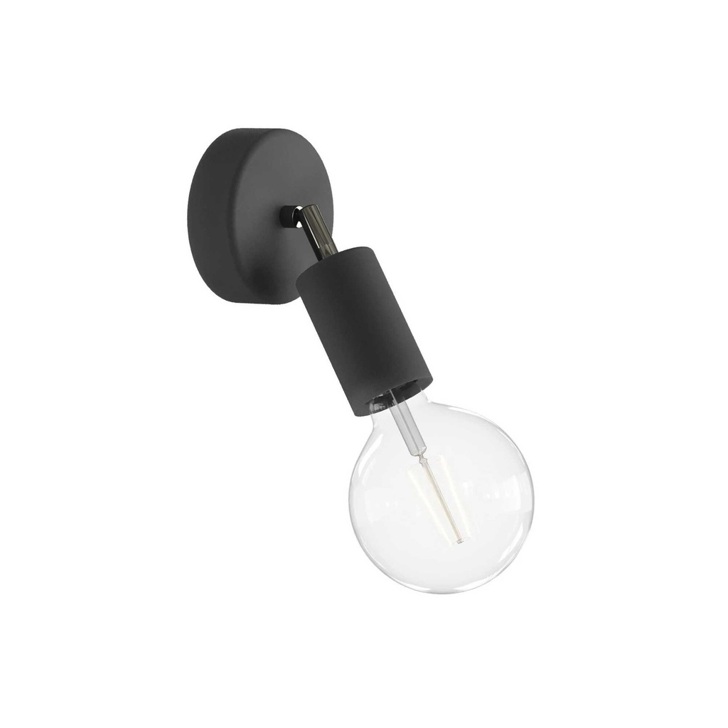 DAYLIGHT APE2TBSNE | LAMPADA ORIENTABILE PARETE+PORTALAMPADA E27 + SILICONE IP65 GRAFITE