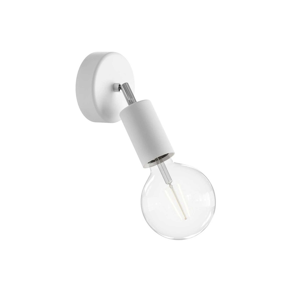 DAYLIGHT APE2TBSBI | LAMPADA ORIENTABILE PARETE+PORTALAMPADA E27 + SILICONE IP65 WHITE