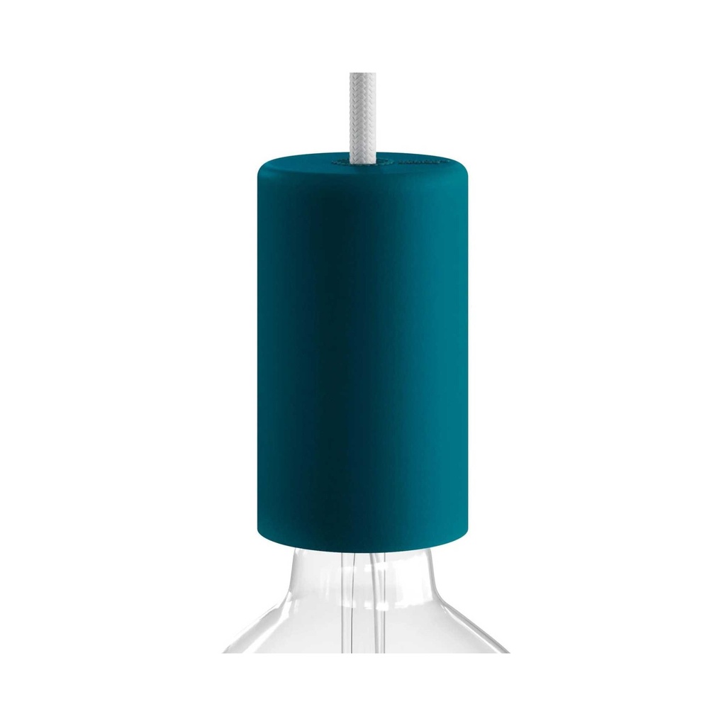 DAYLIGHT KEIVAEL01PE | PORTALAMPADA E27 IP65 + KIT SILICONE PETROLIO