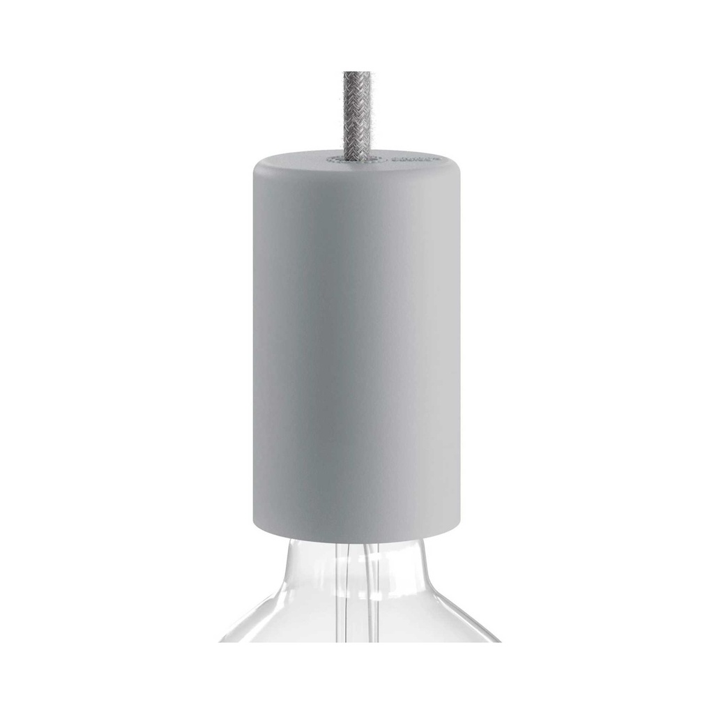 DAYLIGHT KEIVAEL01GG | PORTALAMPADA E27 IP65 + KIT SILICONE GRIGIO GHIACCIO