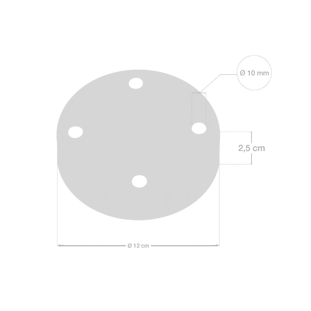 DAYLIGHT KRM574FBR | ROSONE 4U CILINDRO NERO PERLA