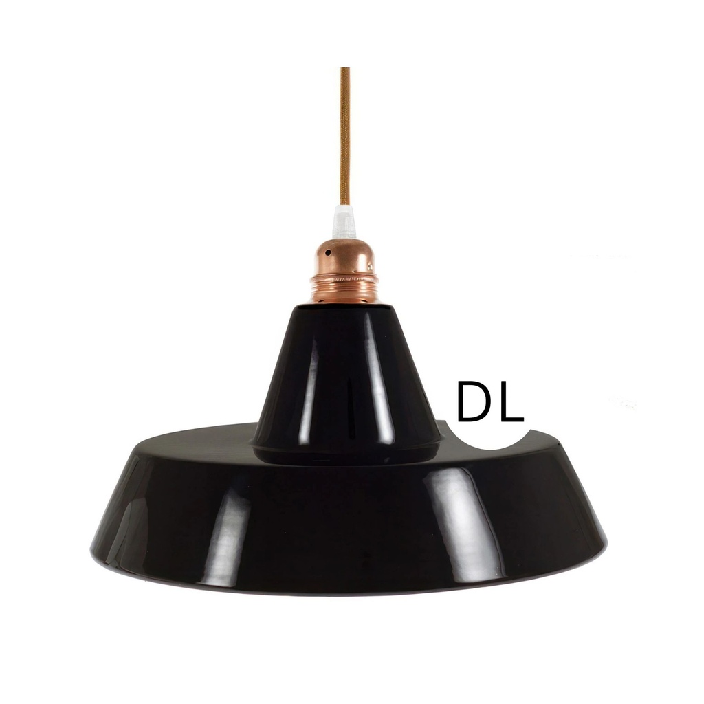 DAYLIGHT EKPSNERA | PARALUME CERAMICA VINTAGE BLACK SMALTATO