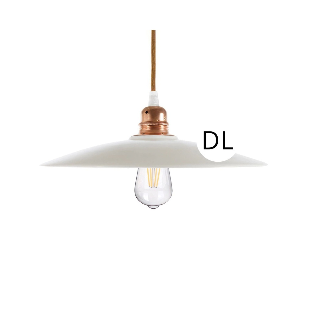 DAYLIGHT EKPCBIAN | PARALUME CERAMICA CINESINA WHITE SMALTATO