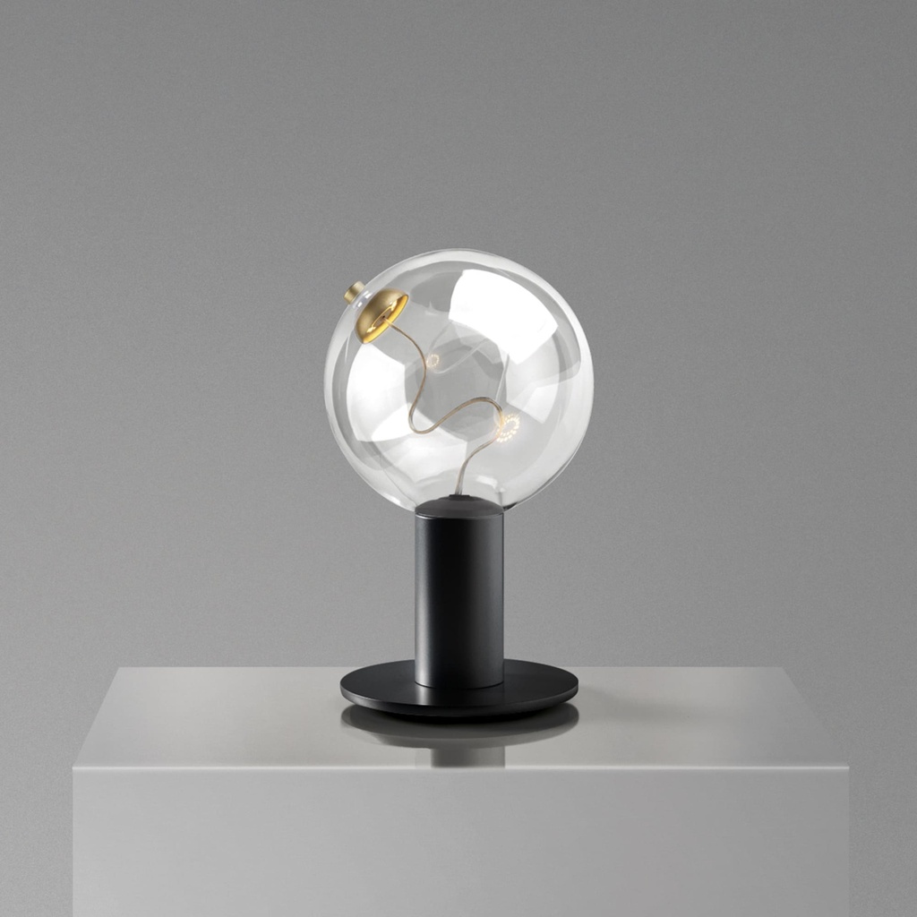 DAYLIGHT 810196.00A | PUNTO LUCE TAVOLO 120 BLACK SATELLITE 2700K ORO