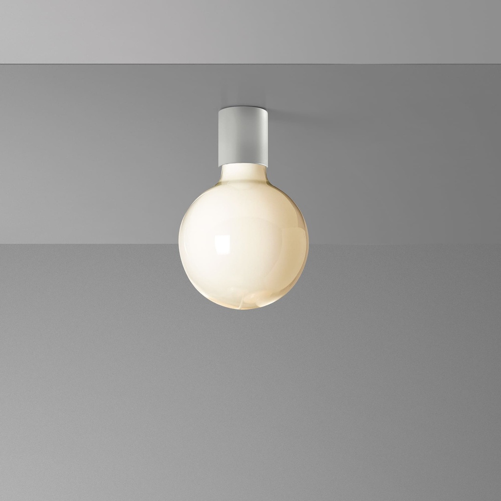 DAYLIGHT 810327.00A | APPLIQUE PORTALAMPADA WHITE E27 G125 MILK