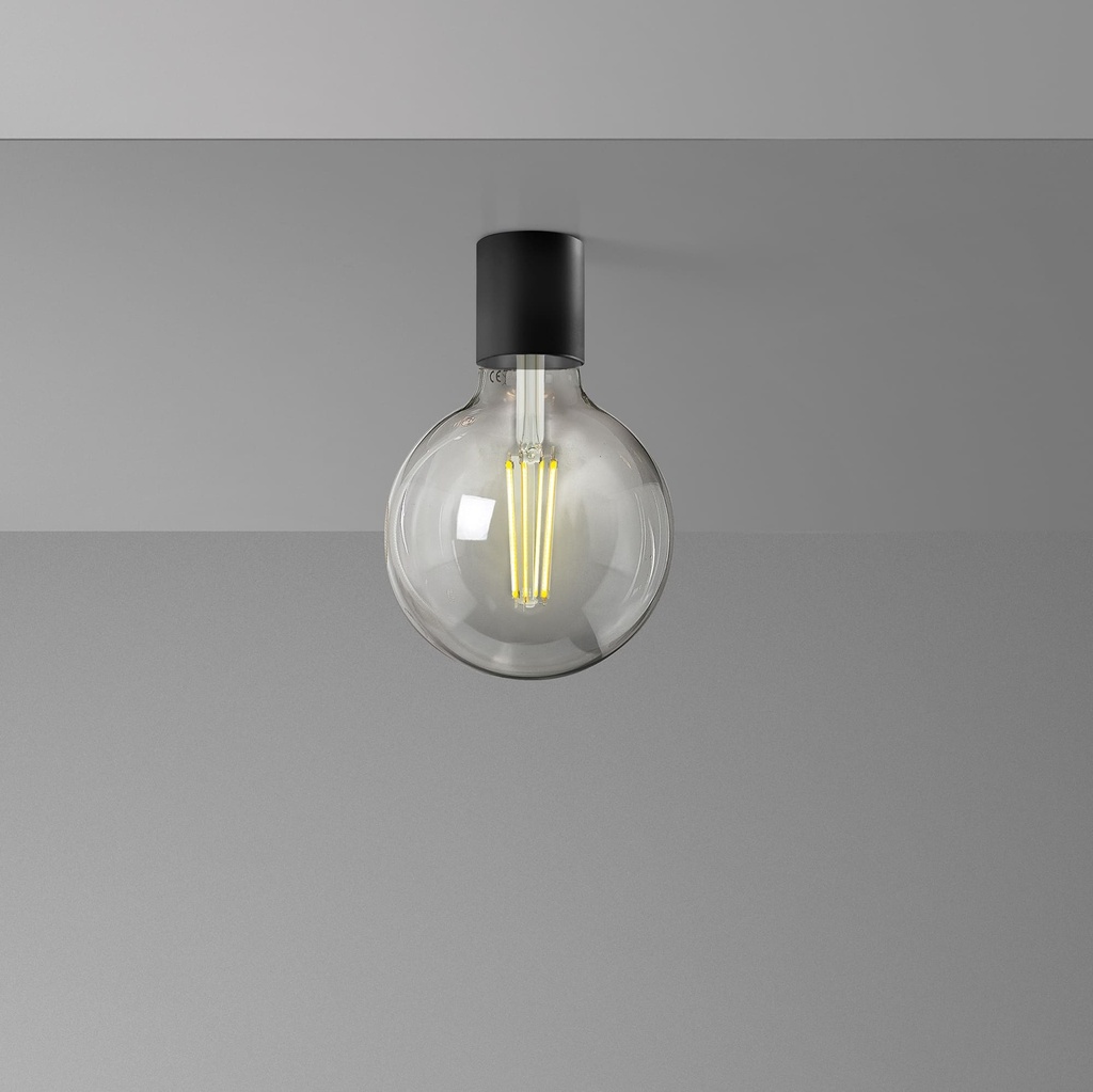 DAYLIGHT 810328.00A | APPLIQUE PORTALAMPADA BLACK E27 G125 CLEAR