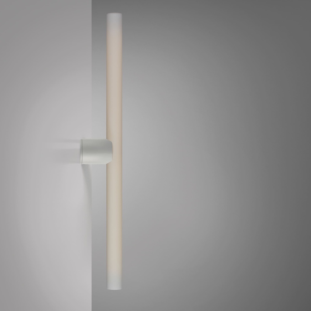 DAYLIGHT 810293.00A | APPLIQUE S14D WHITE 30X500 IP44 CLII LINEA PORCELLANA CRI90