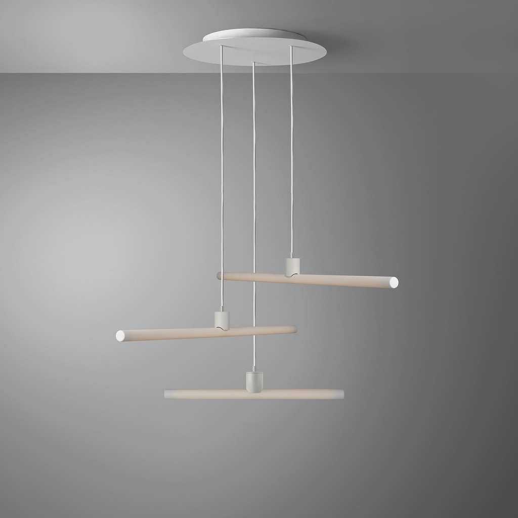 DAYLIGHT 810301.00A | ROMA PENDEL 3 CADUTE S14D WHITE 30X500 LINEA POR CRI90