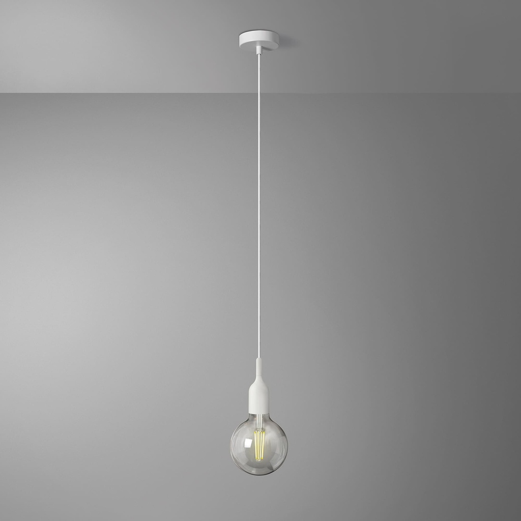 DAYLIGHT 810321.00A | KIT PENDEL LUXURY BELL WHITE G125 CLEAR