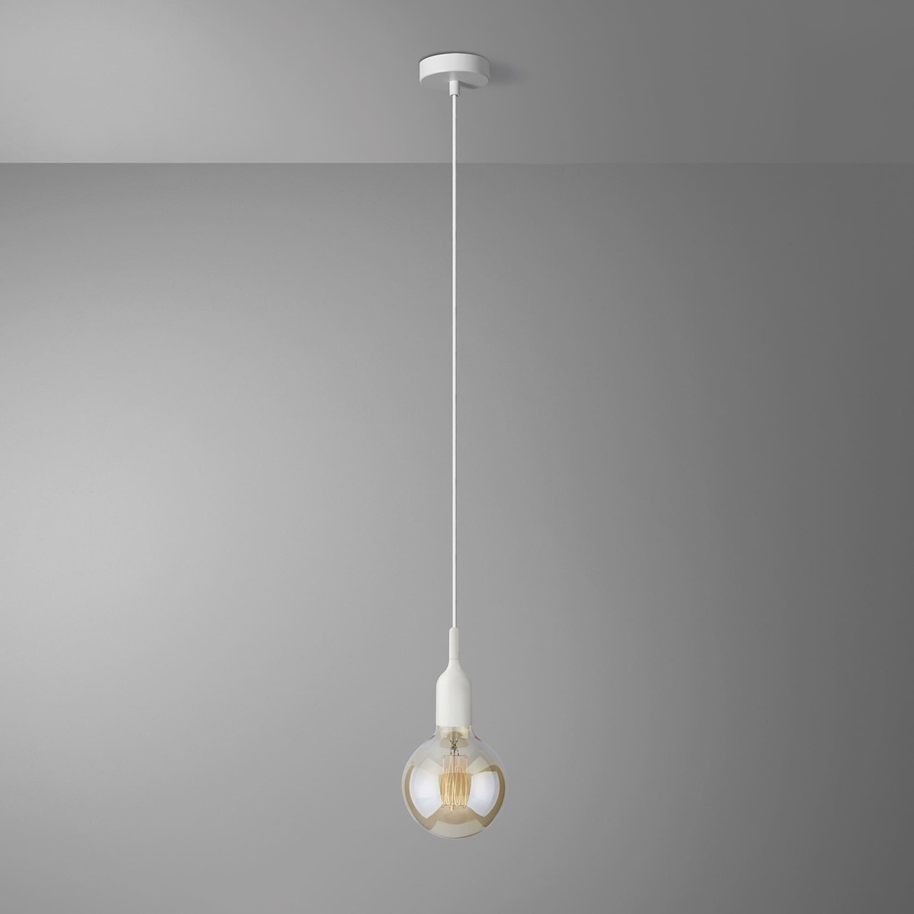 DAYLIGHT 810322.00A | KIT PENDEL LUXURY BELL WHITE G125 CARBON CROSS SPIRAL