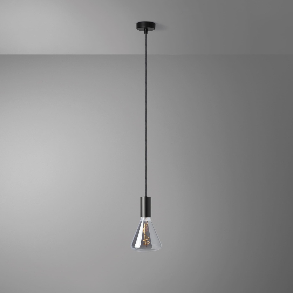 DAYLIGHT 810265.00A | ELBA PENDEL CRI BLACK CONE 140X200 SMOKY