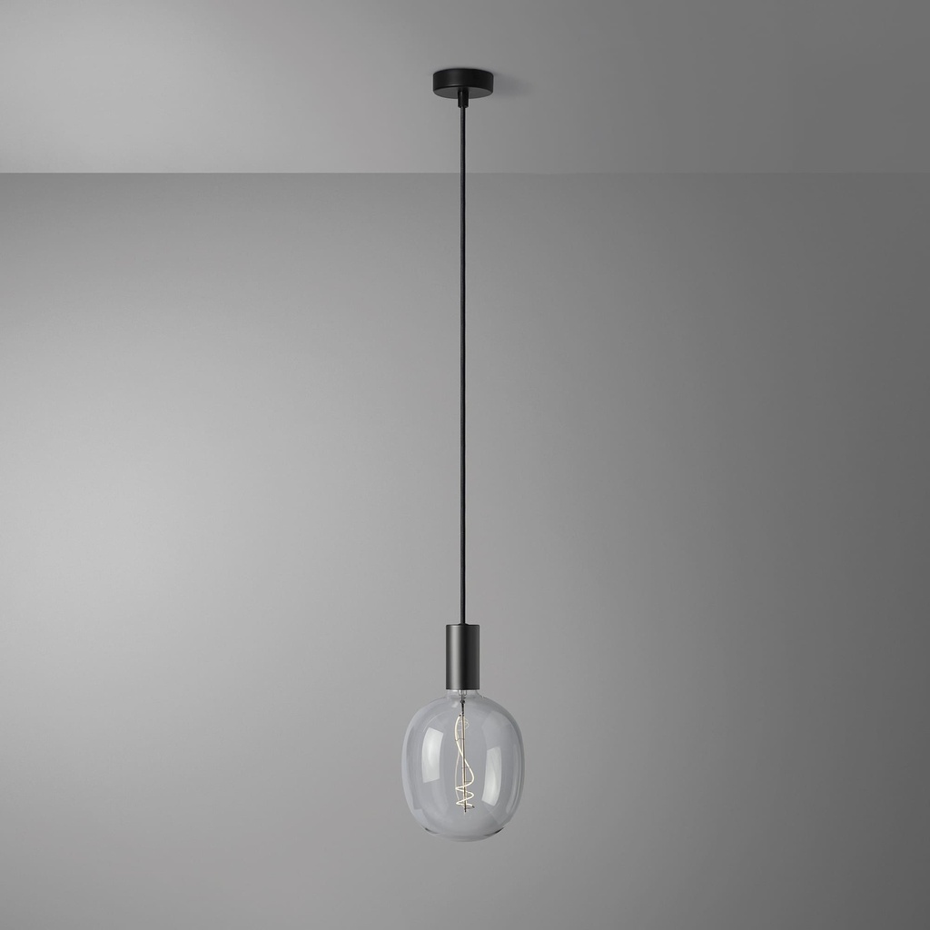 DAYLIGHT 810251.00A | ELBA PENDEL CRI BLACK ELLIPSE 170X264 CLEAR