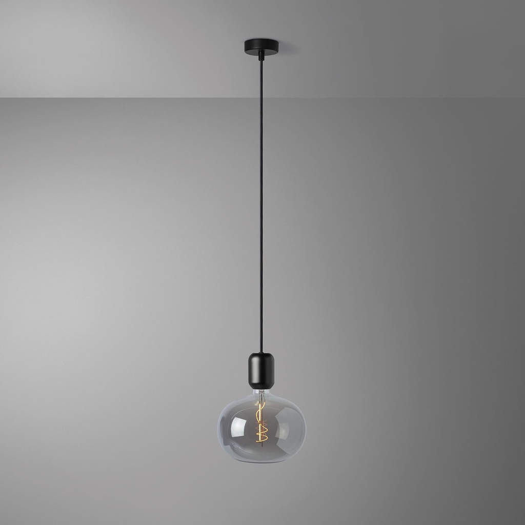 DAYLIGHT 810235.00A | ELBA PENDEL CAR BLACK ELLIPSE 220X235 SMOKY