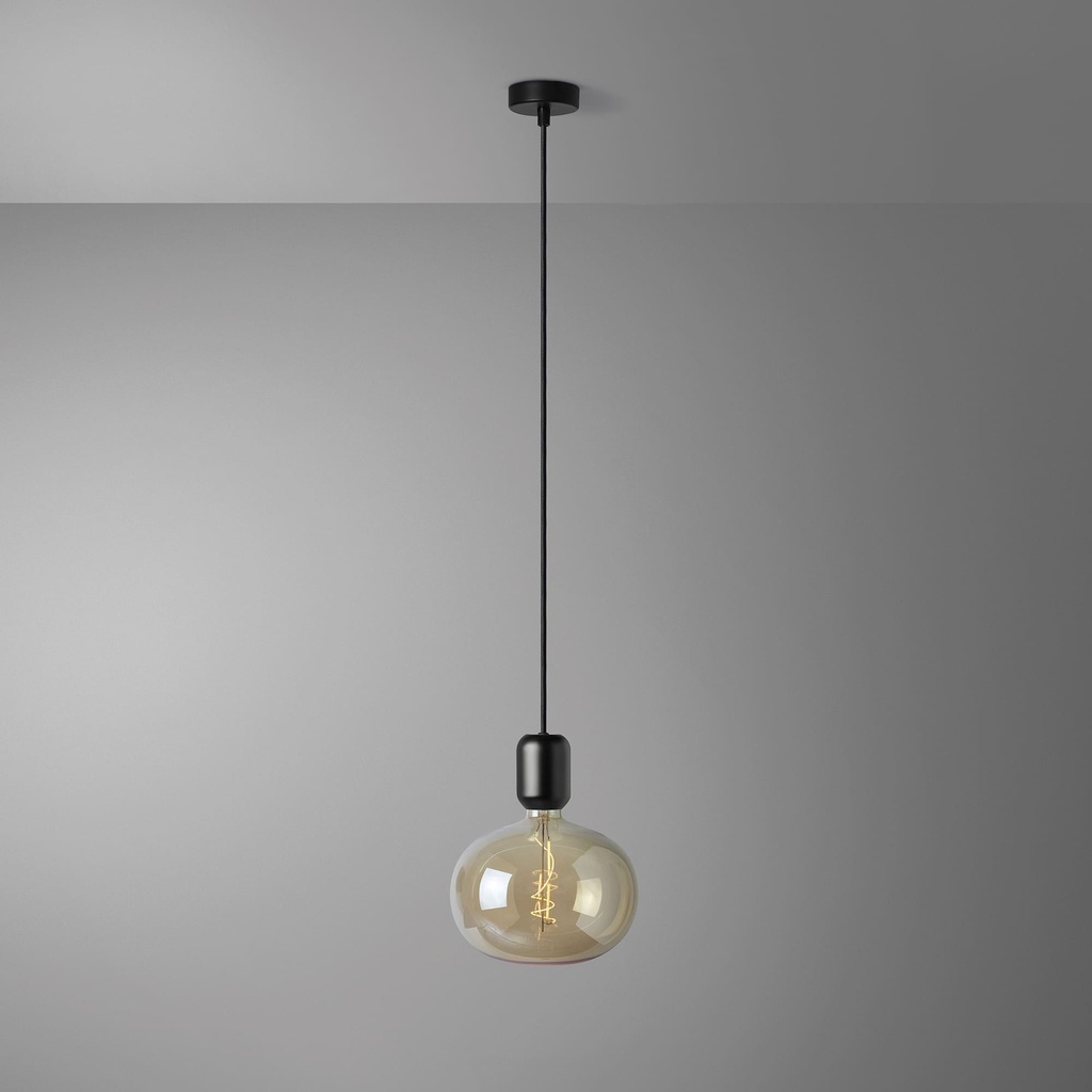 DAYLIGHT 810234.00A | ELBA PENDEL CAR BLACK ELLIPSE 220X235 GOLD