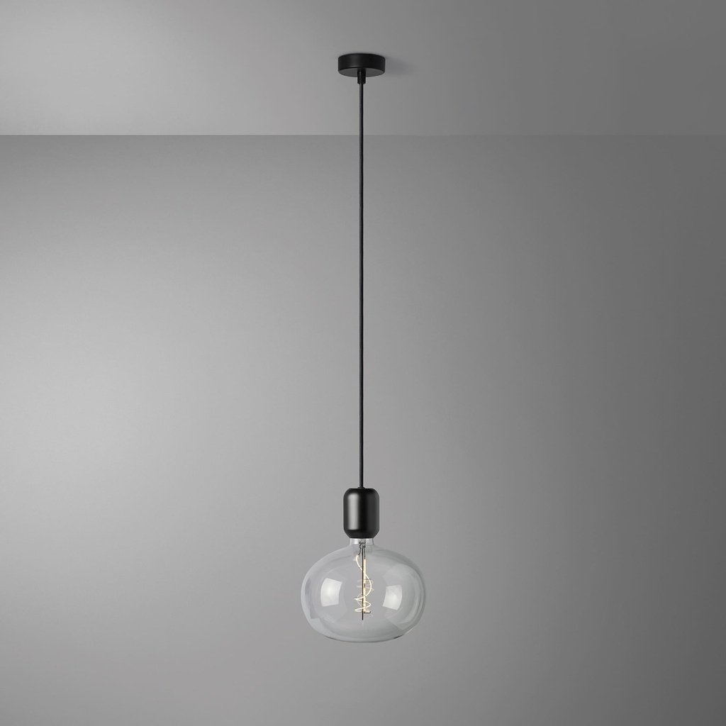 DAYLIGHT 810233.00A | ELBA PENDEL CAR BLACK ELLIPSE 220X235 CLEAR