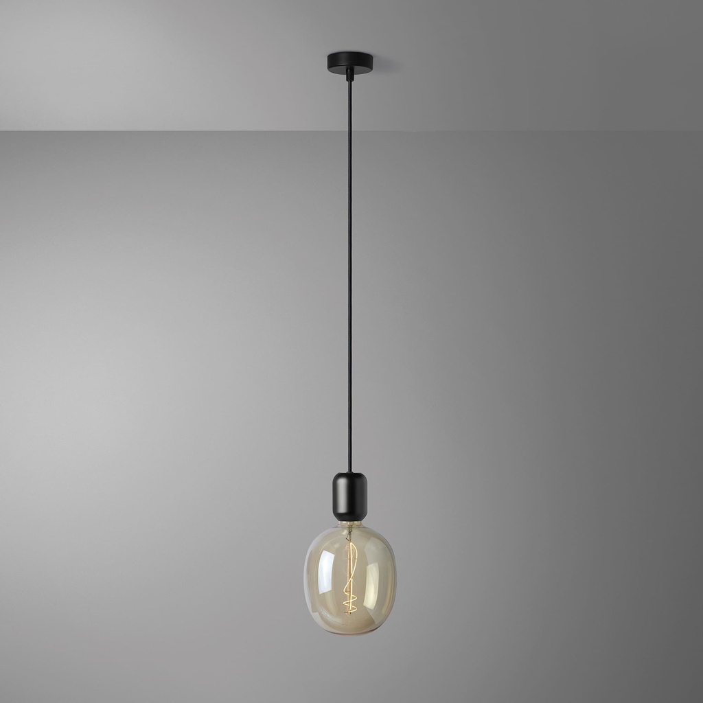 DAYLIGHT 810228.00A | ELBA PENDEL CAR BLACK ELLIPSE 170X264 GOLD