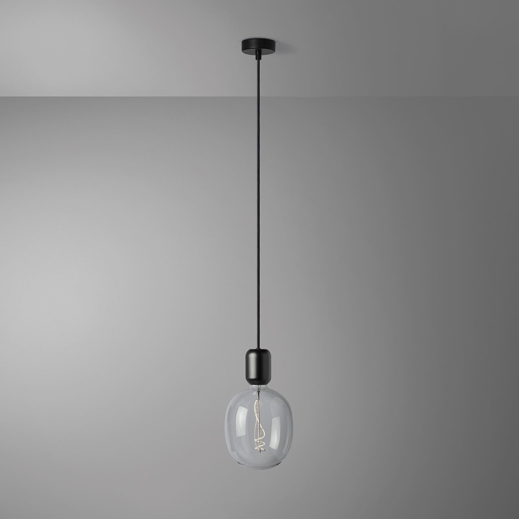 DAYLIGHT 810227.00A | ELBA PENDEL CAR BLACK ELLIPSE 170X264 CLEAR