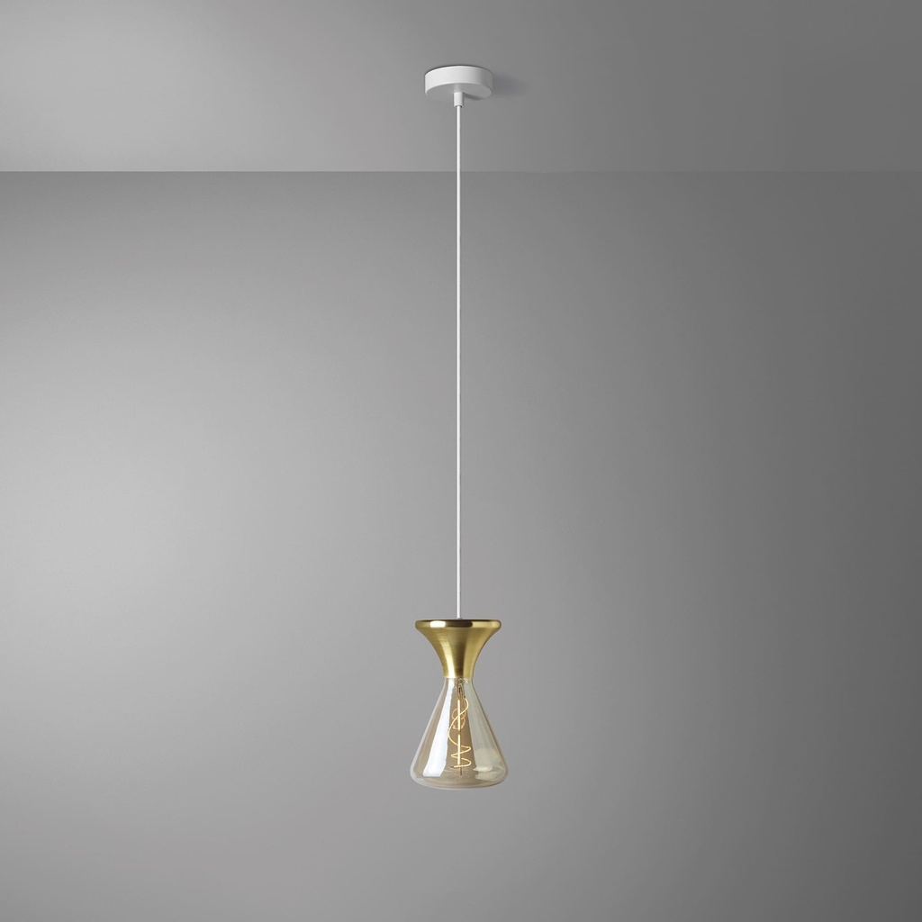 DAYLIGHT 810243.00A | ELBA PENDEL BEL OTT CONE 140X200 GOLD