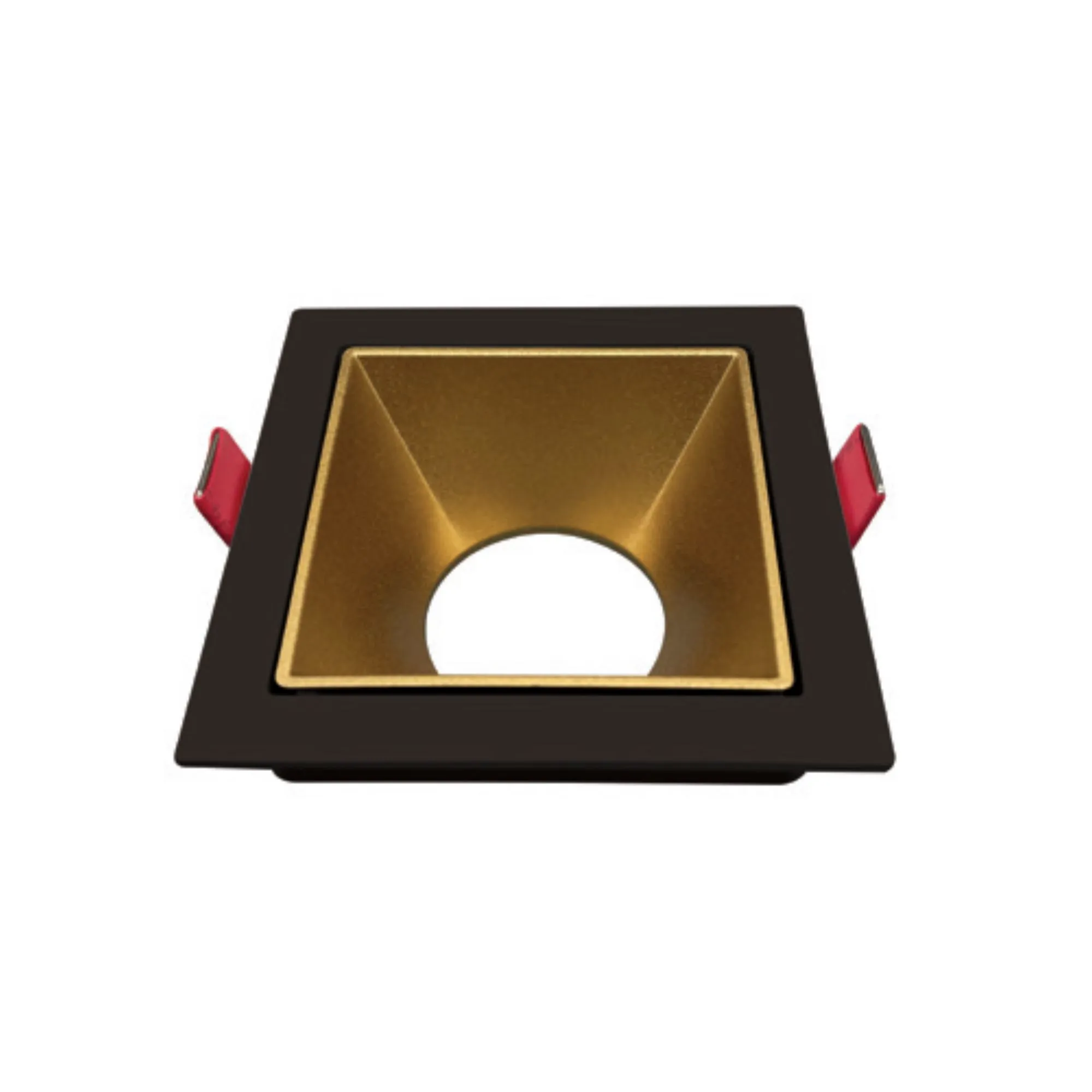 DAYLIGHT 570135.00A | DOWNLIGHT JOLLY S ORIENT GU10 D85X59 QUADRO BLACK - R. GOLD